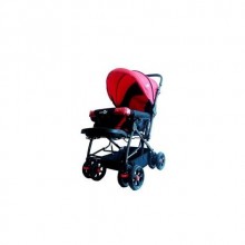 Comfymax Çift Yönlü Bebek Arabası - Kırmızı