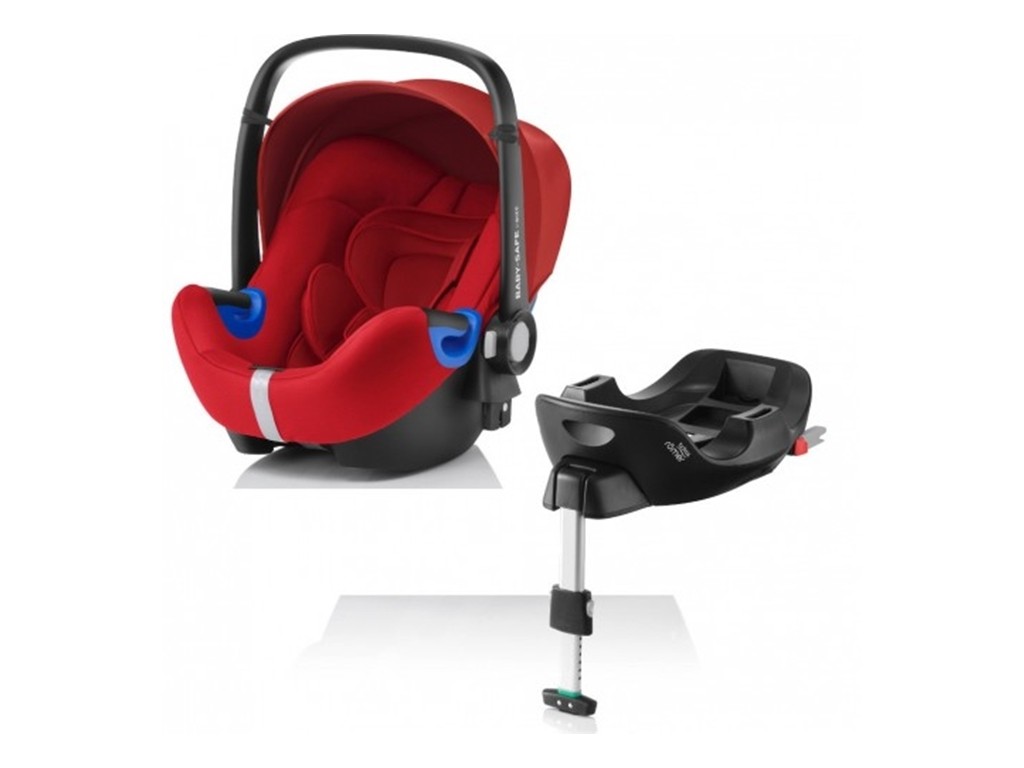 Britax-Römer Baby Safe I-Size Bundle 0-13 kg Ana Kucağı + Baza / Flame Red fotoğrafı 2 (önizleme)