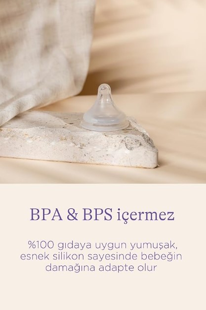 Lansinoh Natural Wave Biberon ve Biberon Emziği 160 ml fotoğrafı 4 (önizleme)