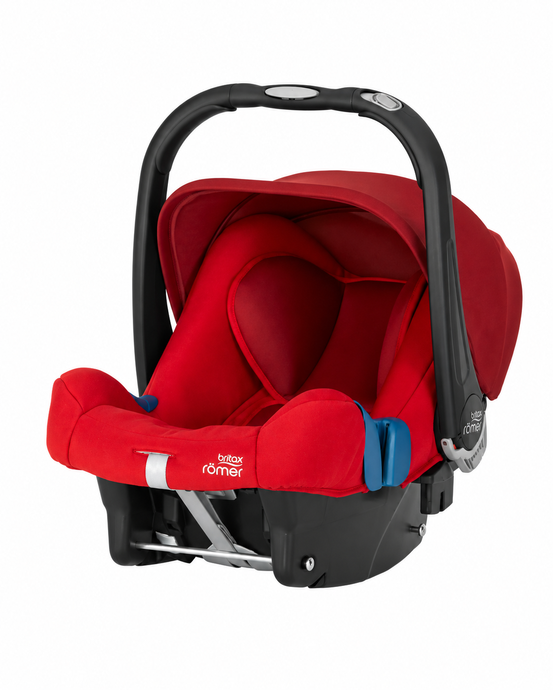 Britax-Römer Baby Safe Plus SHR II Bundle 0-13 kg Ana Kucağı + Baza / Flame Red fotoğrafı 2 (önizleme)