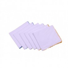 Sema Baby  Penye Bebek Mendil Çiftkat 6'lı Paket - RENKLİ