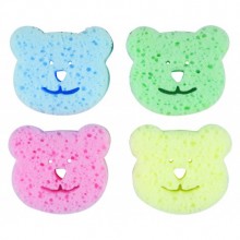 Bebedor Renkli Bebek Banyo Süngeri (4`Lü Paket)