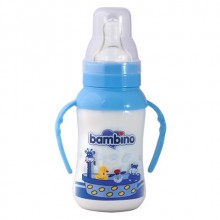 Bambino Geniş Ağızlı Kulplu No:1 Biberon 250 Ml.