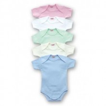 Sevi Bebe Yarım Kollu Badi (Body) - Krem 9 Ay