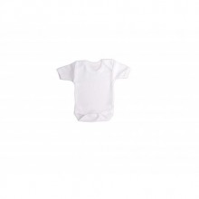 Sema Baby Yarım Kol Badi (Body) 0-3 Ay - Beyaz