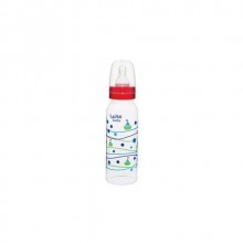 Wee Baby Silikon Uçlu Desenli PP Biberon 250 cc