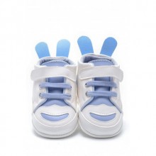 First Step Tavşan Kulaklı Patik - Mavi 12-16 Ay / No.19