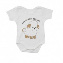 Sema Baby Babası'nın Kuzusu Kısa Kol Body 0-3 Ay