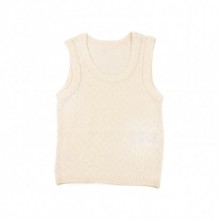 Sema Baby Sevi Jakarlı Kolsuz Atlet - Krem 3 Yaş