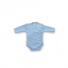 Sevi Bebe Çıtçıtlı Uzun Kollu Önden Açık Badi (Body) - Mavi 1 Ay