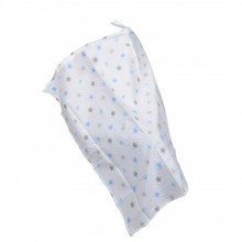 Sema Baby Çok Amaçlı Emzirme Örtüsü - Mavi Yıldız