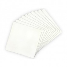 Sema Baby Çiftkat Penye Bebek Mendil 10'lu - Beyaz