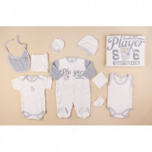 Bebbek 10'lu Hastane Çıkışı - Football Player Gri