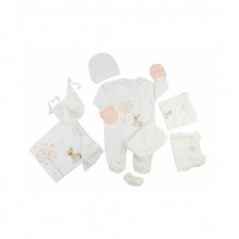 Bebbek 10'lu Hastane Çıkışı - Mini Bear Somon Rengi