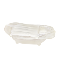 Sema Baby Köpüklü Kafa Destekli Bebek Banyo Filesi - Beyaz