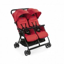 Chicco Ohlala İkiz Bebek Arabası Paprika