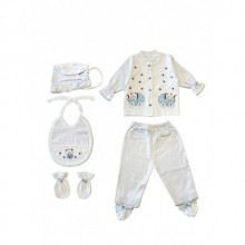 Sema Baby 5'li Set - Açık Mavi