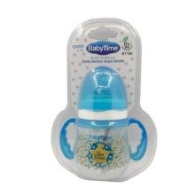 Baby Time Damla Akıtmaz Kulplu Bardak 150 ml - Mavi