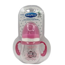 Baby Time Damla Akıtmaz Kulplu Bardak 150 ml - Pembe
