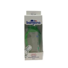 Bambino Natural PP Kulplu Biberon 250 ml - Yeşil