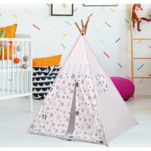 SafeMom Ahşap Oyun Çadırı - Mavi