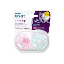 Philips Avent Ultra Air 2li Emzik 0-6 Ay - Kız