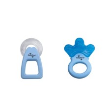 Baby Time Saplı Sulu Diş Kaşıyıcı MAVİ