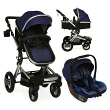 Yoyko City Seyahat Sistem Bebek Arabası 3 in 1 Lacivert Silver