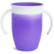 Munchkin Mucize  360 Derece Dönebilen Alıştırma Bardağı 6ay+ 207ml Mor