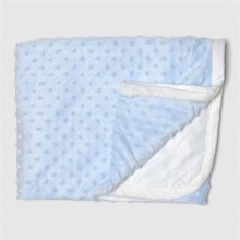 Sema Baby Velboa Kabartmalı Nohut Battaniye - Mavi