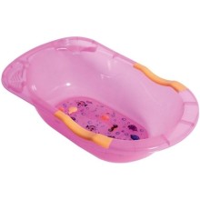 Sema Baby Şeffaf Desenli Giderli Küvet - Pembe