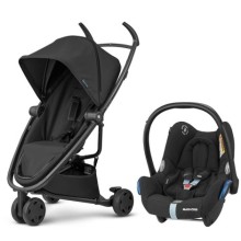 Quinny Zapp Flex Travel Sistem Bebek Arabası / Black On Black