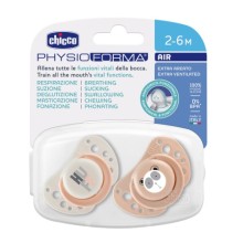 Chicco PhysioForma Air 2'li Silikon Emzik 2-6 Ay Kız
