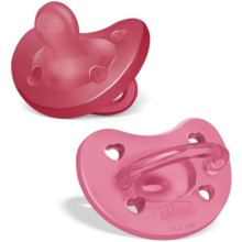 Chicco PhysioForma Soft 2'li Silikon Emzik 16-36 Ay Kız