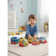 Toys2you Eğitici Meslekler Peluş Araba - School Bus