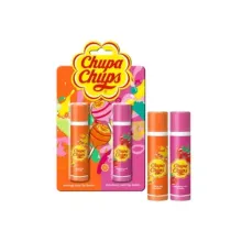 Chupa Chups Lip Balm 2 li Dudak Bakım Kremi 4gr - Çilek Ve Portakal 