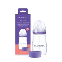 Lansinoh Natural Wave Biberon ve Biberon Emziği 240 ml