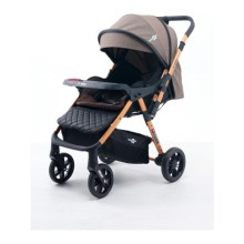 Comfymax 2-Way Çift Yönlü Bebek Arabası  – Wood Brown