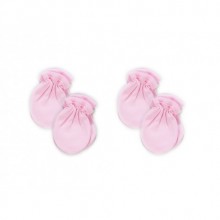 Sema Baby Yenidoğan 4 lü Eldiven -Pembe