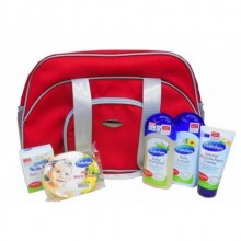 Bübchen Bebek Bakım Seti -Kırmızı Çantalı-
