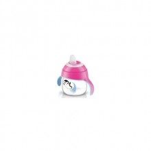 Avent Yeni Penguen Damlatmaz Bardak - 6m+ 200 Ml - Pembe