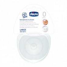 Chicco Silikon Göğüs Ucu Koruyucu Büyük 2 li