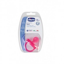 Chicco Physio Soft Silikon Emzik 12+ Ay - Pembe