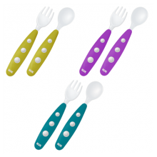Nuk Mini Çatal Kaşık Seti (8Ay+)
