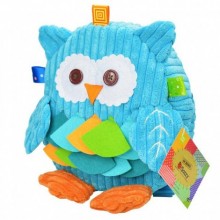 Sozzy Toys Sevimli Mavi Baykuş Sırt Çantam - SZY125