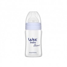 Wee Baby Isıya Dayanıklı Gaz Önleyici Geniş Ağızlı Biberon 120ml
