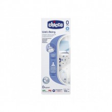 Chicco Silikon Normal Akış PP Biberon 150 ml - Erkek